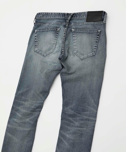 VANQUISH（ヴァンキッシュ）の「VANQUISH / ヴァンキッシュ ペイズリー パワーストレッチ スキニーデニムパンツ（デニムパンツ・メンズ・インディゴブルー・28inch/34inch/32inch/30inch）」の5枚目の写真