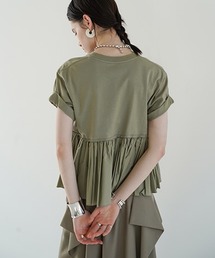 CLANE | 【CLANE(クラネ)】バックフリルTシャツ(Tシャツ/カットソー)