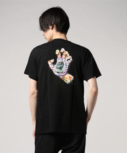 SANTA CRUZ（サンタクルーズ）の「【WEB限定アイテム】ムラサキスポーツ別注 SANTACRUZ/サンタクルーズ スクリーミングハンド　バックプリントTシャツ 502211442（Tシャツ/カットソー・メンズ・ベージュ/ブラック/ホワイト/インディゴブルー/サンドベージュ・L/M/XL）」の8枚目の写真