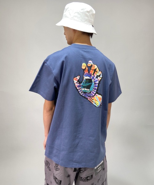SANTA CRUZ（サンタクルーズ）の「【WEB限定アイテム】ムラサキスポーツ別注 SANTACRUZ/サンタクルーズ スクリーミングハンド　バックプリントTシャツ 502211442（Tシャツ/カットソー・メンズ・ベージュ/ブラック/ホワイト/インディゴブルー/サンドベージュ・L/M/XL）」の15枚目の写真