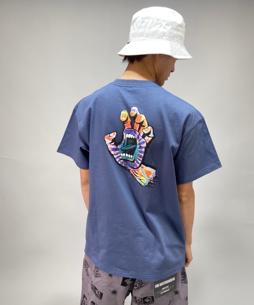 SANTA CRUZ（サンタクルーズ）の「【WEB限定アイテム】ムラサキスポーツ別注 SANTACRUZ/サンタクルーズ スクリーミングハンド　バックプリントTシャツ 502211442（Tシャツ/カットソー・メンズ・ベージュ/ブラック/ホワイト/インディゴブルー/サンドベージュ・L/M/XL）」の14枚目の写真
