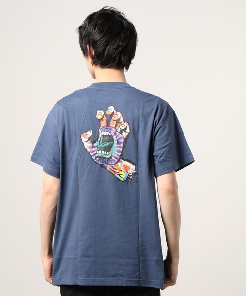 SANTA CRUZ（サンタクルーズ）の「【WEB限定アイテム】ムラサキスポーツ別注 SANTACRUZ/サンタクルーズ スクリーミングハンド　バックプリントTシャツ 502211442（Tシャツ/カットソー・メンズ・ベージュ/ブラック/ホワイト/インディゴブルー/サンドベージュ・L/M/XL）」の12枚目の写真
