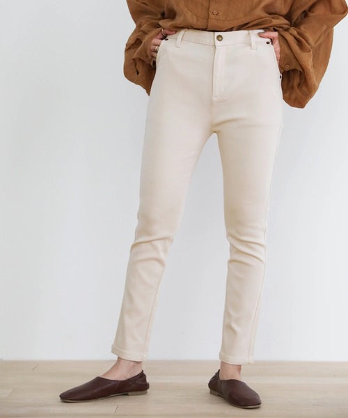 select MOCA(セレクトモカ)の「【PREMIUM PANTS】ストレッチスキニーパンツ(その他パンツ・レディース・チャコールグレー/アイボリー/ブラック・SMALL/MEDIUM/LARGE/X-SMALL)」の7枚目の写真