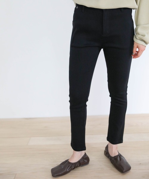 select MOCA(セレクトモカ)の「【PREMIUM PANTS】ストレッチスキニーパンツ(その他パンツ・レディース・チャコールグレー/アイボリー/ブラック・SMALL/MEDIUM/LARGE/X-SMALL)」の17枚目の写真
