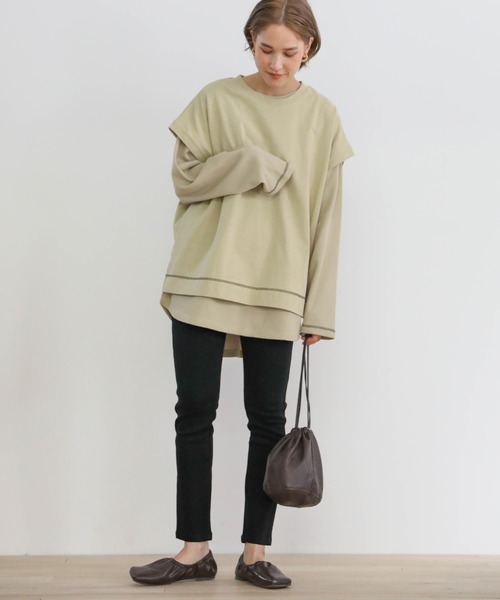 select MOCA(セレクトモカ)の「【PREMIUM PANTS】ストレッチスキニーパンツ(その他パンツ・レディース・チャコールグレー/アイボリー/ブラック・SMALL/MEDIUM/LARGE/X-SMALL)」の19枚目の写真