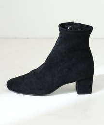 VIVIAN | スクエアトゥストレッチショートブーツ(ブーツ)