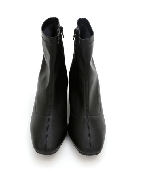 VIVIAN(ヴィヴィアン)の「スクエアトゥストレッチショートブーツ(ブーツ・レディース・グレー系その他6/ブラック系その他3/ブラウン系その他5/ブラック系その他2/アイボリー/ベージュ/シルバー/ヘザーチャコール/グレー系その他2・L/LL/S/M/SS/XL)」の16枚目の写真