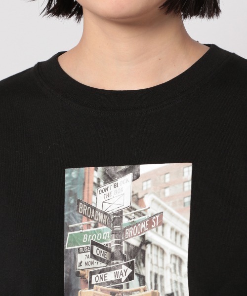 PAGEBOY（ページボーイ）の「バックロゴフォトロンT /プリントロンT（Tシャツ/カットソー・レディース・チャコールグレー/ブラック/オフホワイト・FREE）」の11枚目の写真