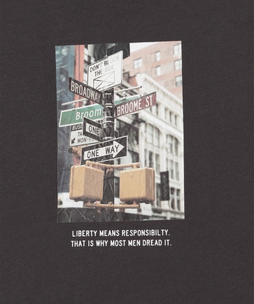 PAGEBOY（ページボーイ）の「バックロゴフォトロンT /プリントロンT（Tシャツ/カットソー・レディース・チャコールグレー/ブラック/オフホワイト・FREE）」の18枚目の写真