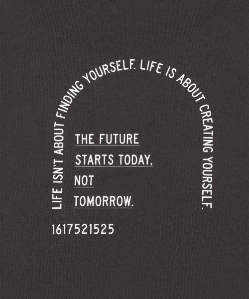 PAGEBOY（ページボーイ）の「バックロゴフォトロンT /プリントロンT（Tシャツ/カットソー・レディース・チャコールグレー/ブラック/オフホワイト・FREE）」の19枚目の写真