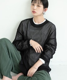 Aunt Marie's | フィッシュネットニット / Aunt Marie's(ニット/セーター)