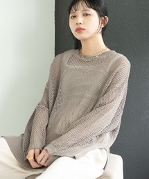 Aunt Marie's | フィッシュネットニット / Aunt Marie's(ニット/セーター)