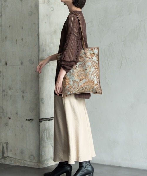 Aunt Marie's（アントマリーズ）の「フィッシュネットニット / Aunt Marie's（ニット/セーター・レディース・ブラック/ブラウン/モカ/グリーン・FREE）」の12枚目の写真