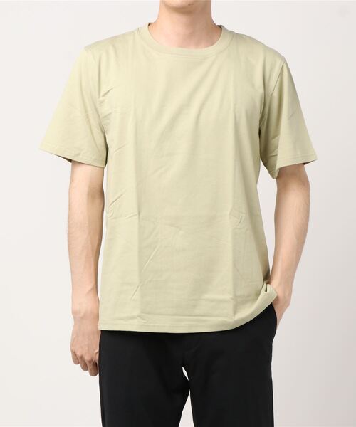 FRUIT OF THE LOOM（フルーツオブザルーム）の「【FRUIT OF THE LOOM】7oz 天竺 Tシャツ / フルーツオブザルーム 半袖 裾ワンポイントTee（Tシャツ/カットソー・メンズ・カーキ/ベージュ/ホワイト/グレー/ネイビー/ブラック・S/LL/L/M/XS）」の11枚目の写真