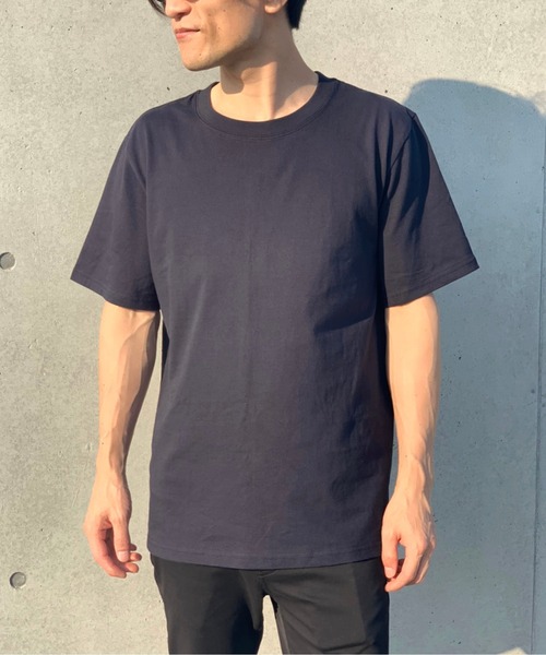 FRUIT OF THE LOOM（フルーツオブザルーム）の「【FRUIT OF THE LOOM】7oz 天竺 Tシャツ / フルーツオブザルーム 半袖 裾ワンポイントTee（Tシャツ/カットソー・メンズ・カーキ/ベージュ/ホワイト/グレー/ネイビー/ブラック・S/LL/L/M/XS）」の12枚目の写真