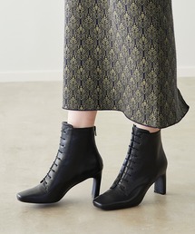 スクエアトゥレースアップブーツ(115-22010)JELLY BEANS(ジェリービーンズ)