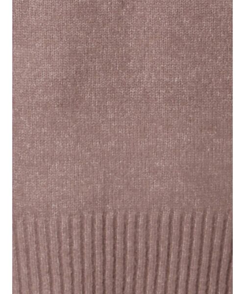 dazzlin（ダズリン）の「バックスリットラインタートルニットトップス（ニット/セーター・レディース・ブラック/アイボリー/モカ/ベージュ・FREE）」の19枚目の写真