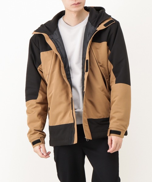 PEN FIELD（ペンフィールド）の「ライトソロナマウテンパーカー（マウンテンパーカー・メンズ・ブラック/ベージュ/カーキ/ワイン・M/L/XL）」の3枚目の写真