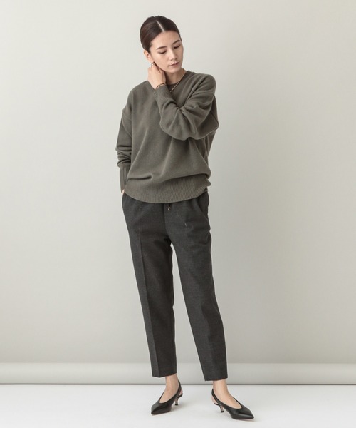 Curensology チェックテーパードパンツ美品 Curensology - 2021年 新品Curensology カレンソロジー チェック