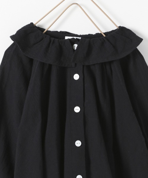 LOWRYS FARM(ローリーズファーム)の「ヨウリュウフリルブラウス 928567(シャツ/ブラウス・キッズ・ブラック/オフホワイト/イエロー・110/120/130)」の6枚目の写真