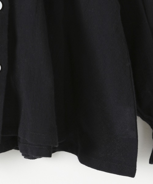 LOWRYS FARM(ローリーズファーム)の「ヨウリュウフリルブラウス 928567(シャツ/ブラウス・キッズ・ブラック/オフホワイト/イエロー・110/120/130)」の12枚目の写真