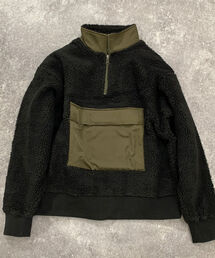 GLOSTER | ボアフリース アノラック ハーフジップアップ プルオーバー(ブルゾン)