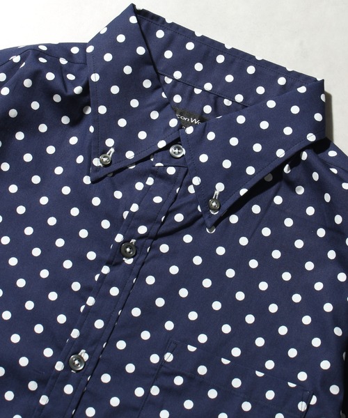 CORPUS SELECT(コーパストーキョー)の「【日本製/Made in Japan】ブロードドットボタンダウンロングスリーブシャツ(シャツ/ブラウス・メンズ・B/E/A/C/F/D・M/LL/L)」の22枚目の写真