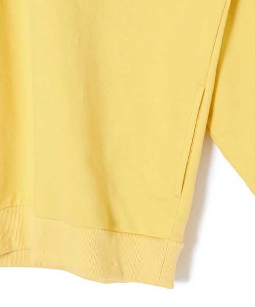 CONVERSE STARS（コンバーススターズ）の「胸切り替えパーカー（パーカー・メンズ・ブラック/イエロー・MEDIUM/LARGE）」の3枚目の写真