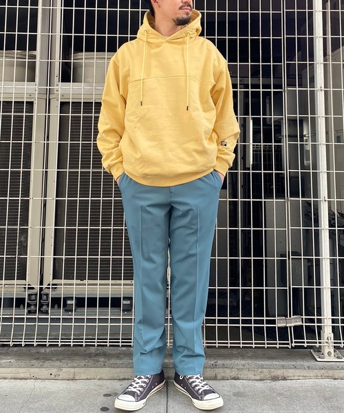 CONVERSE STARS（コンバーススターズ）の「胸切り替えパーカー（パーカー・メンズ・ブラック/イエロー・MEDIUM/LARGE）」の18枚目の写真