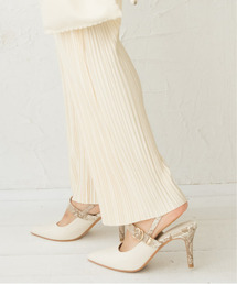 RANDA | ゴールドリングパーツバックストラップパンプス(パンプス)