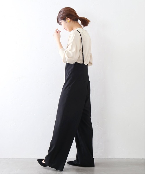 La TOTALITE（ラトータリテ）の「レースVネックプルオーバー【手洗い可能】◆（ニット/セーター・レディース・ベージュ/ナチュラル/ネイビー・FREE）」の14枚目の写真