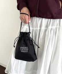 FREDRIK PACKERS | 【FREDRIK PACKERS】 /210D PINION POUCH ミニショルダー巾着バッグ フレドリックパッカーズ(ショルダーバッグ)