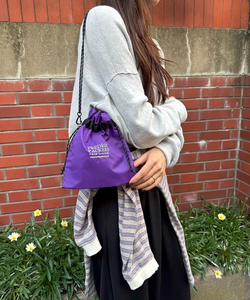 セール】【FREDRIK PACKERS】 /210D PINION POUCH ミニショルダー巾着