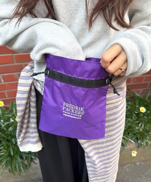 セール】【FREDRIK PACKERS】 /210D PINION POUCH ミニショルダー巾着