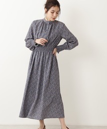 N.（N. Natural Beauty Basic） | スモールフラワープリントワンピース(ワンピース)