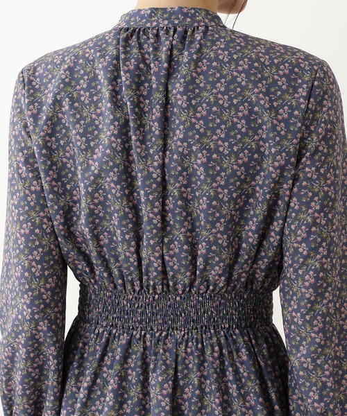 N.（N. Natural Beauty Basic）（エヌエヌナチュラルビューティーベーシック）の「スモールフラワープリントワンピース（ワンピース・レディース・ブルー系その他/ホワイト系その他/ベージュ系その他・MEDIUM）」の17枚目の写真