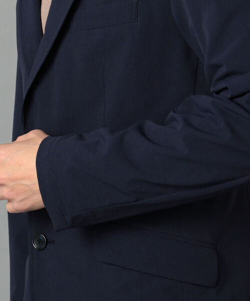 GLOSTER（グロスター）の「ナイロンリップ セットアップ テーラードジャケット（テーラードジャケット・メンズ・ブラウン/ネイビー・M/S/XL/L）」の7枚目の写真