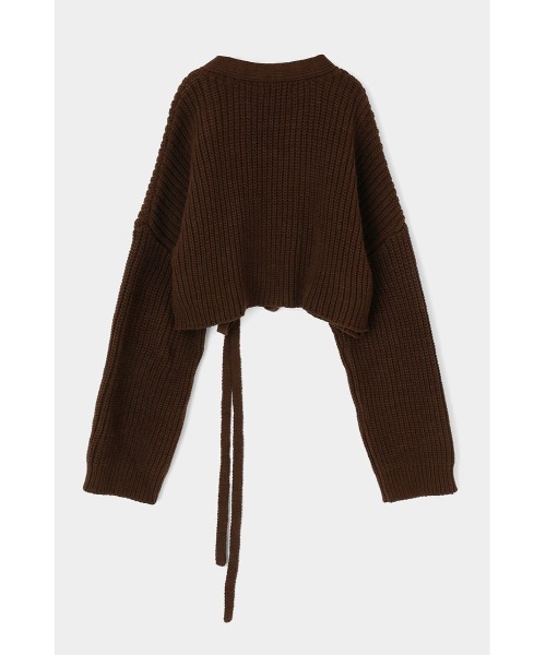 M_（エムアンダーバー）の「【M_】LOW GAUGE KNIT カーディガン 