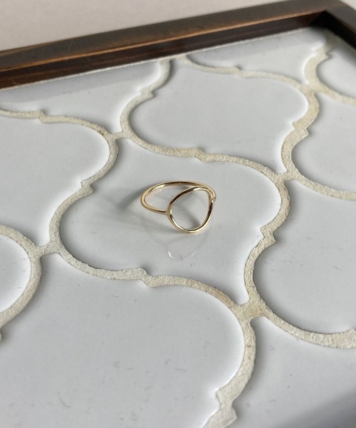 COMMON WARE(コモンウェアー)の「HO:K10 Wire Rings ワイヤーリング(リング・レディース・ゴールド/ゴールド系その他/ゴールド系その他2・9/13)」の3枚目の写真