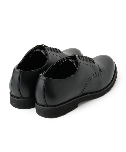 THE SHOP TK （ザ ショップ ティーケー ）の「◆プレーントゥレザーレースアップシューズ（ドレスシューズ・メンズ・ダークブラウン/ブラック・60/70/50）」の3枚目の写真