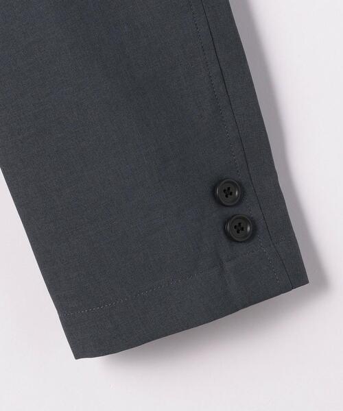 green label relaxing（グリーンレーベルリラクシング）の「＜ 機能性 / 吸水速乾 ＞ CM リネンライク ドライ エステル ジャーディガン ジャケット #（テーラードジャケット・メンズ・ダークグレー/ネイビー/ダークブラウン・MEDIUM/LARGE/SMALL/X-LARGE/X-SMALL）」の19枚目の写真