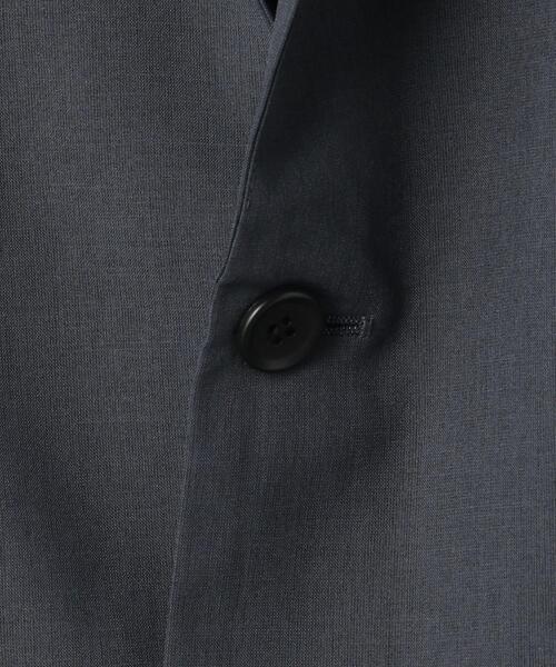 green label relaxing（グリーンレーベルリラクシング）の「＜ 機能性 / 吸水速乾 ＞ CM リネンライク ドライ エステル ジャーディガン ジャケット #（テーラードジャケット・メンズ・ダークグレー/ネイビー/ダークブラウン・MEDIUM/LARGE/SMALL/X-LARGE/X-SMALL）」の7枚目の写真