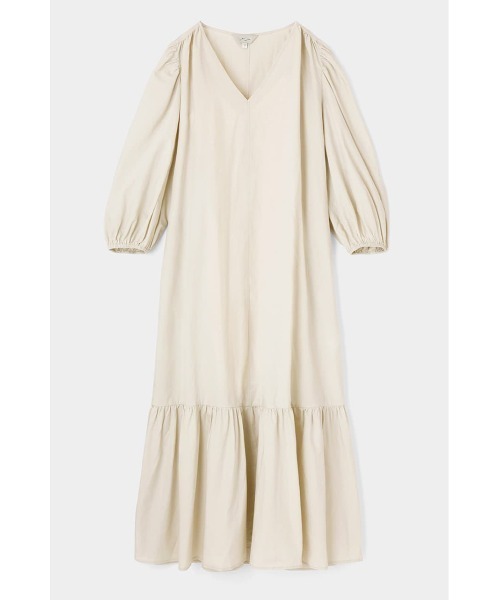 M_（エムアンダーバー）の「【M_】VOLUME SLEEVE LONG ドレス 