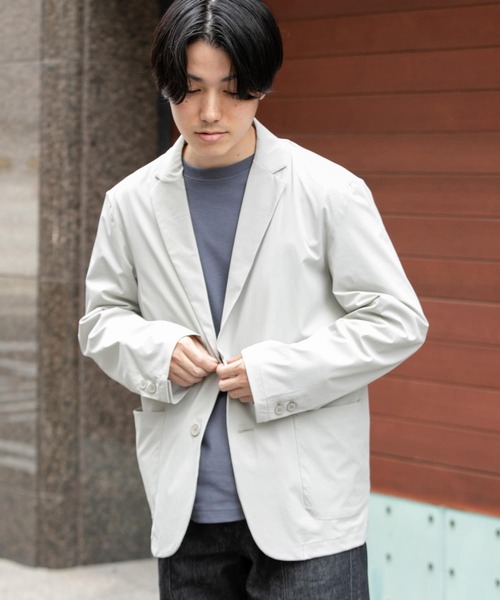 ITEMS URBANRESEARCH（アイテムズ アーバンリサーチ）の「マルチファンクション ストレッチジャケット（その他アウター・メンズ・グレー/カーキ/ブラック・LARGE/MEDIUM）」の3枚目の写真