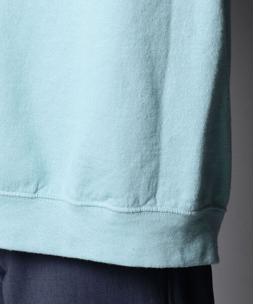 FRUIT OF THE LOOM（フルーツオブザルーム）の「【FRUIT OF THE LOOM/フルーツオブザルーム】 ペールトーン トレーナー  スウェット（スウェット・メンズ・ブルー/レッド/ライトグリーン・M/XL/L）」の9枚目の写真