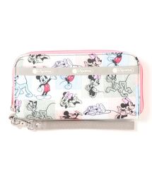 LeSportsac（レスポートサック）の「LeSportsac “Mickey & Friends Collection”TECH WALLET WRISTLET　ミッキー パッチワーク（財布・キッズ）」