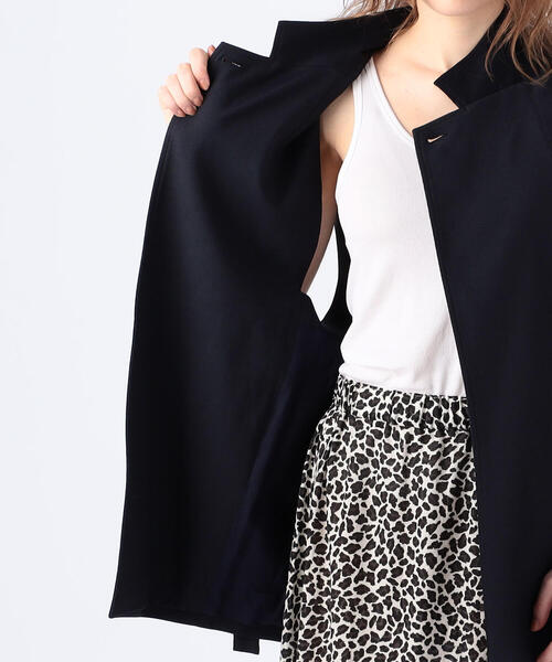 TOMORROWLAND (トゥモローランド)の「サマーオックス ベスト(ベスト・レディース・ライトベージュ/ネイビー・36)」の8枚目の写真