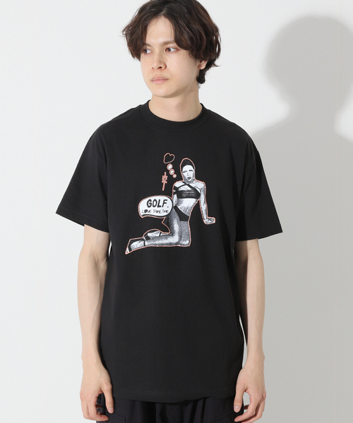 GOLF WANG（ゴルフワン）の「【GOLF WANG / ゴルフ ワン】TAKE TIME TEE（Tシャツ/カットソー・メンズ・ホワイト/ブラック・MEDIUM/LARGE）」の4枚目の写真