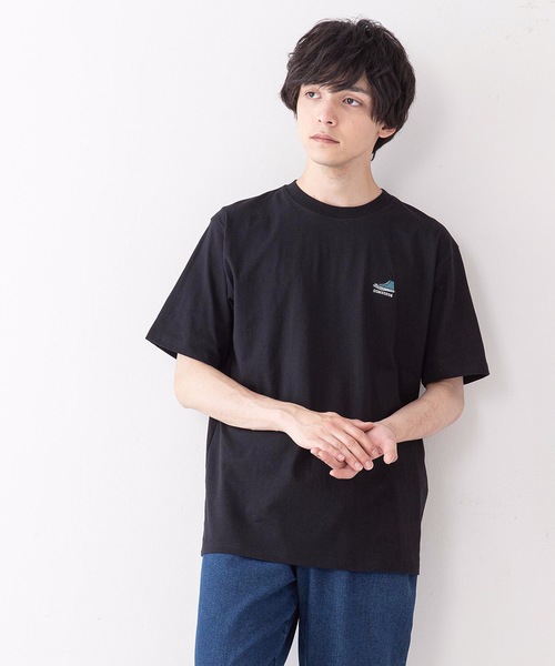 CONVERSE(コンバース)の「【CONVERSEコンバース】ミニシューズ柄 ワンポイント 刺繍 Tシャツ(Tシャツ/カットソー・メンズ・ブラック/ホワイト/ベージュ/サックスブルー/グリーン/ホワイト系その他・MEDIUM/LARGE/X-LARGE)」の17枚目の写真