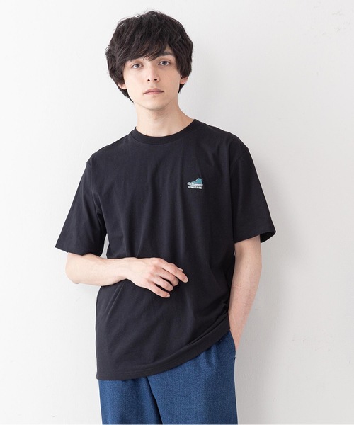 CONVERSE(コンバース)の「【CONVERSEコンバース】ミニシューズ柄 ワンポイント 刺繍 Tシャツ(Tシャツ/カットソー・メンズ・ブラック/ホワイト/ベージュ/サックスブルー/グリーン/ホワイト系その他・MEDIUM/LARGE/X-LARGE)」の18枚目の写真